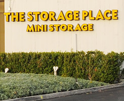The Storage Place Mini Storage sign