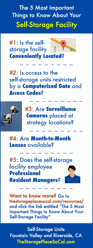 The 5 Most Important Things to Know About Your Self-Storage Facility